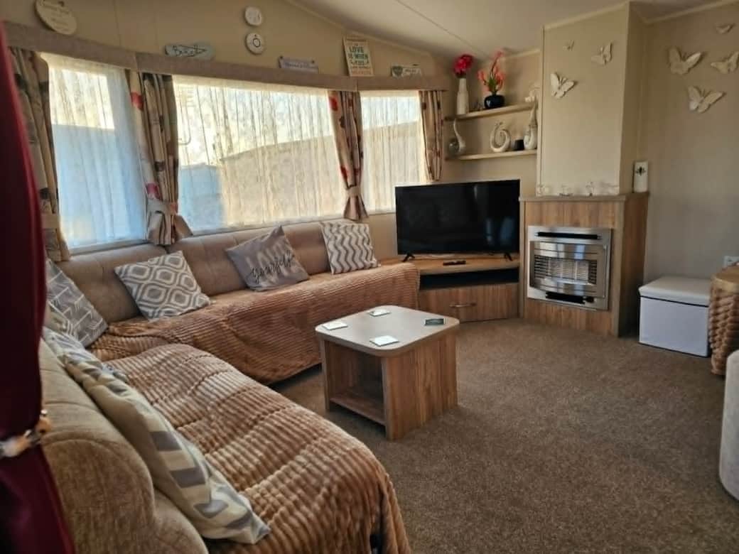 Living Room With Gas Fire