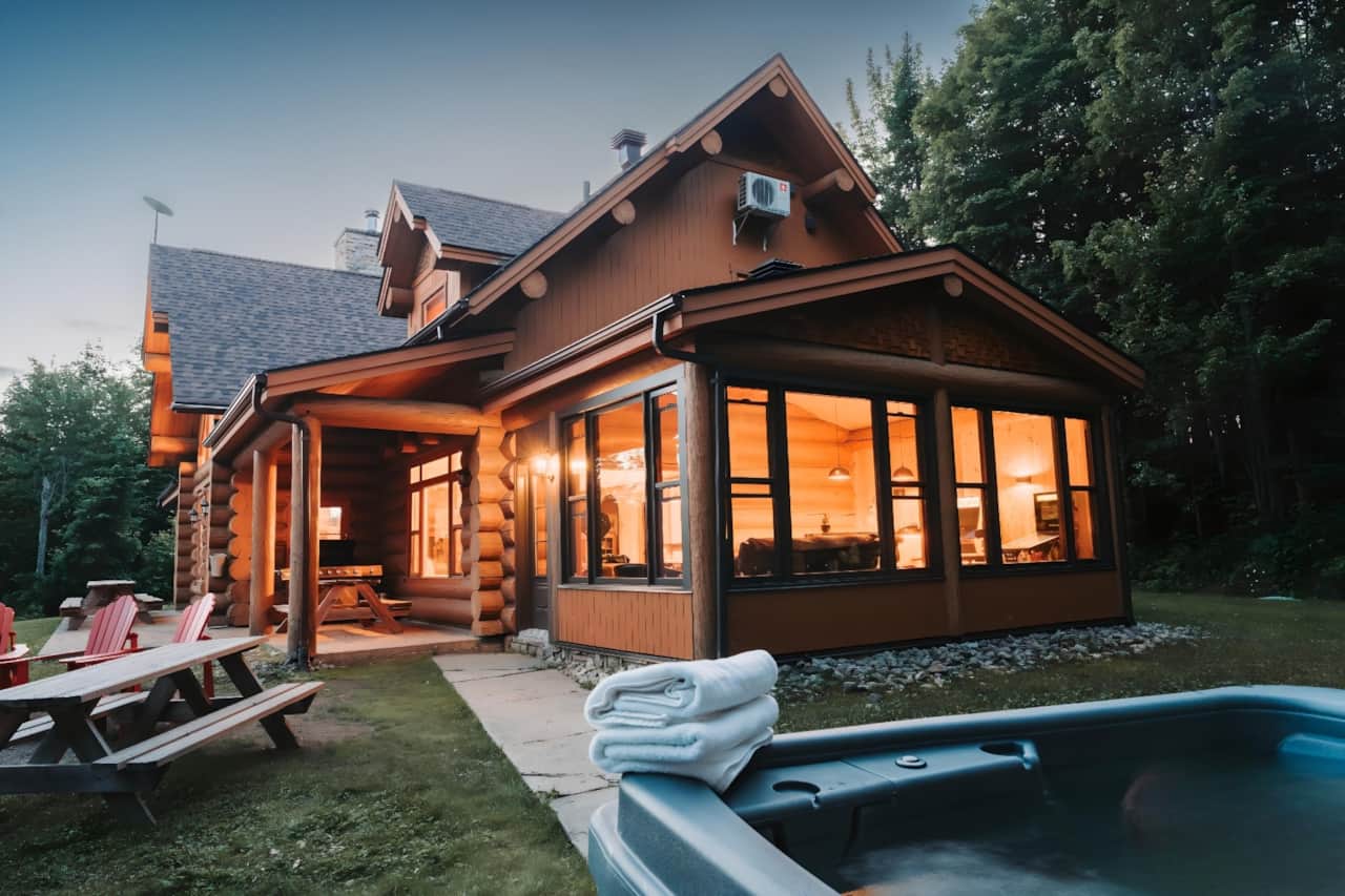 Le chalet Authentik 17 avec son spa privé