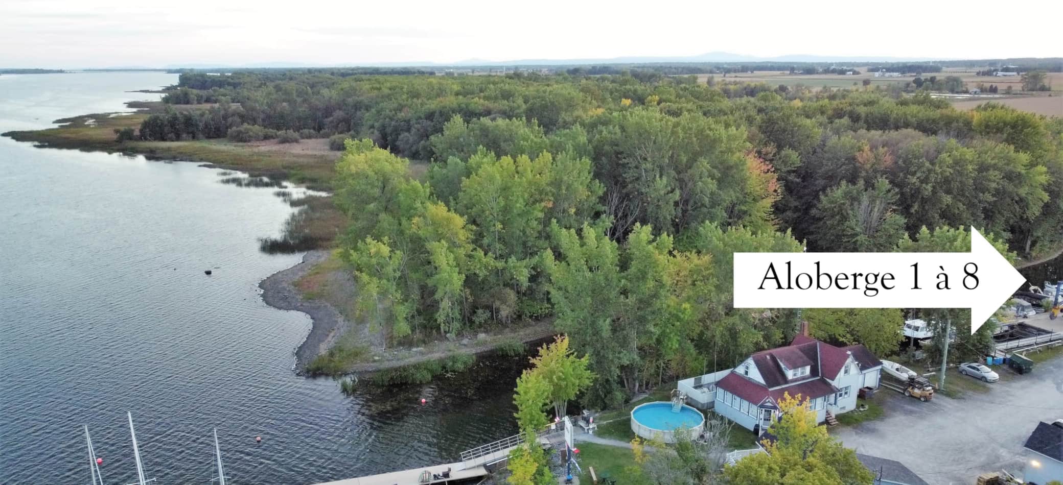 Canal des Aloberge 1 à 8