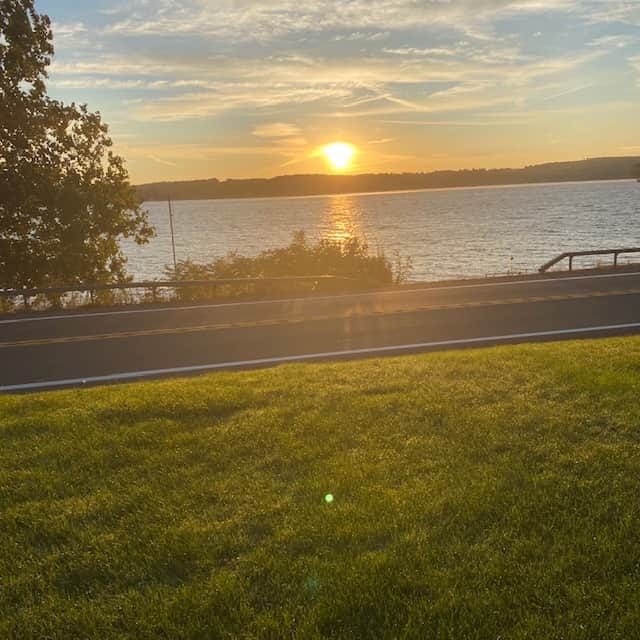 Sunrise on Lake Owasco