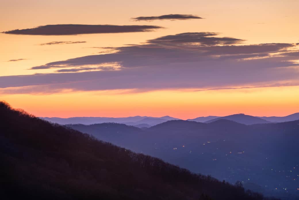 Take in the blue ridge