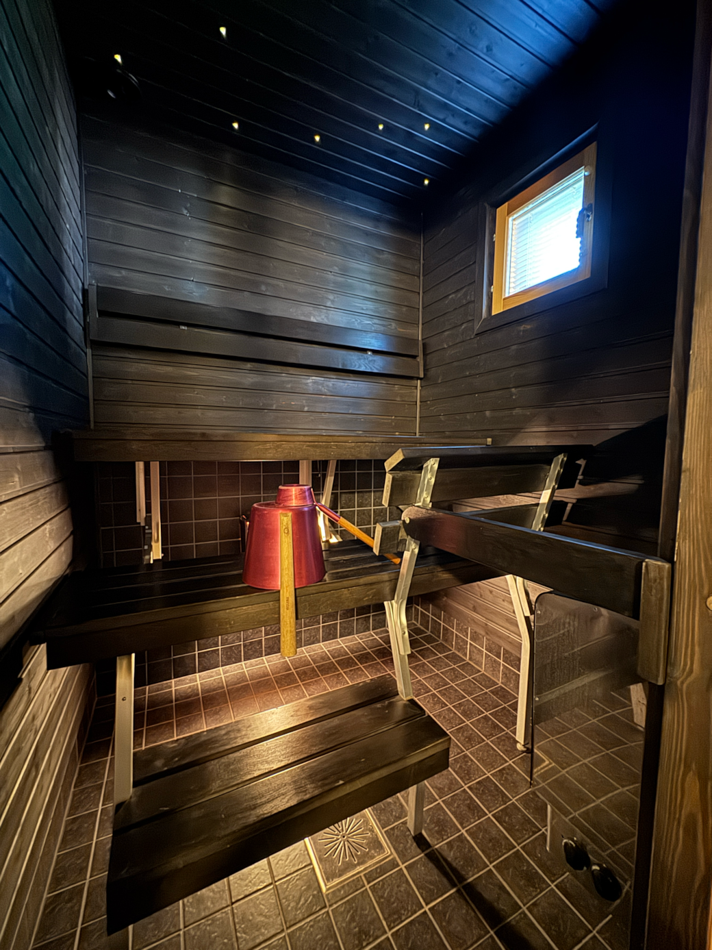 Traditional Finnish sauna Traditional Finnish sauna