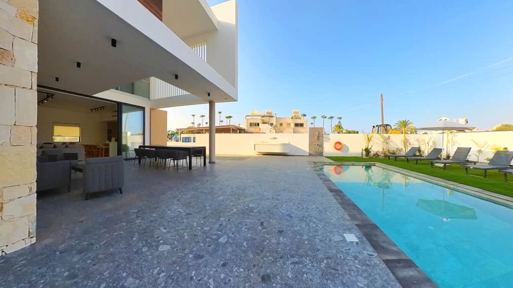1 NBV Villas Ayia Napa Cyprus In The Sun Holidays Photograph Taken At 7am 6th August 2025