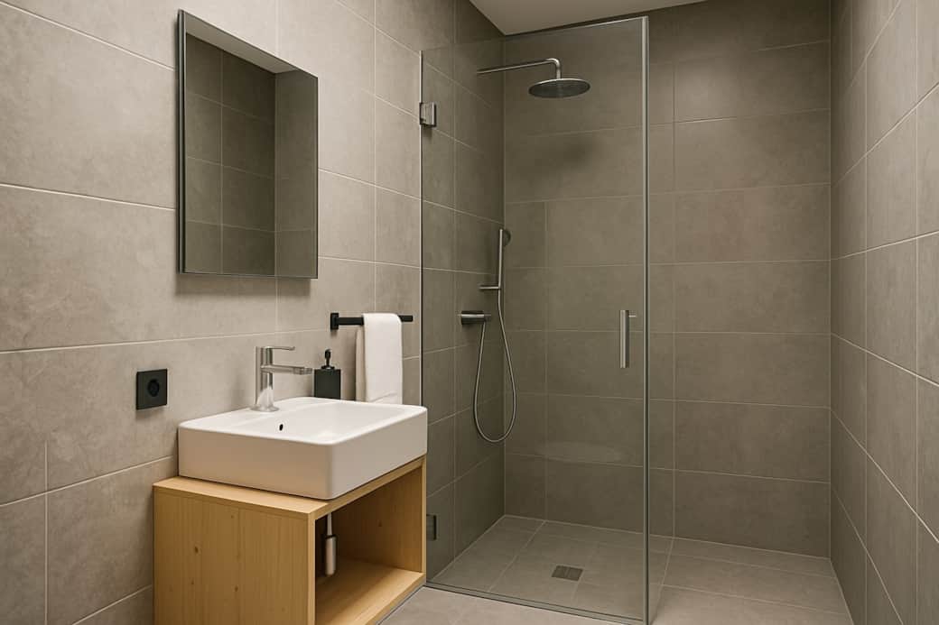 Badezimmer Symbolfoto