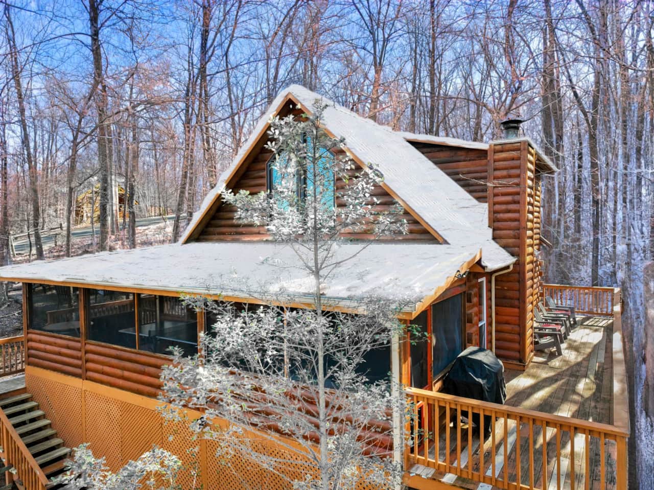 Snow Day in the Smokies at Bearolina on My Mind 