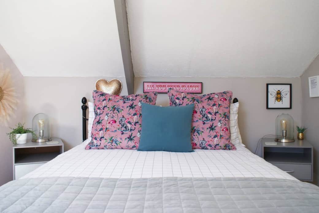 The second bedroom can be configured as a superking or twin.