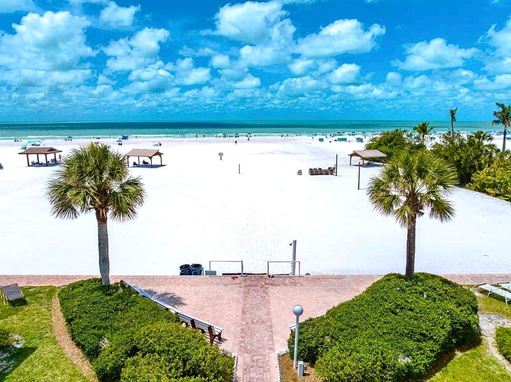 Beach entrance