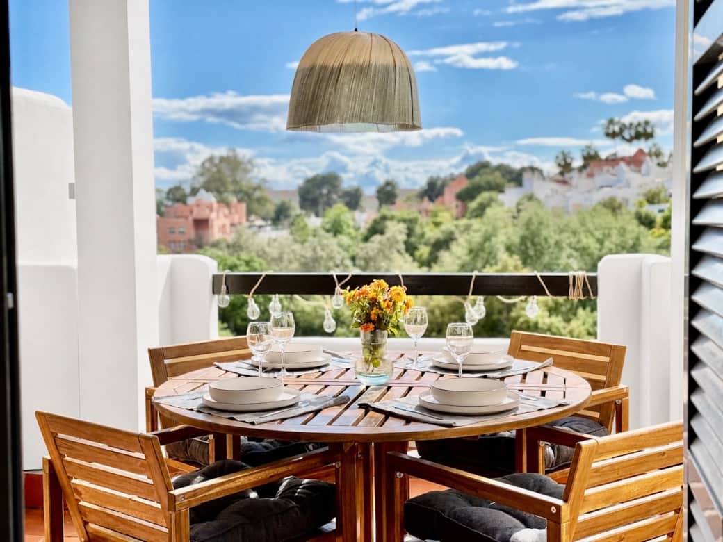 Dining terrace