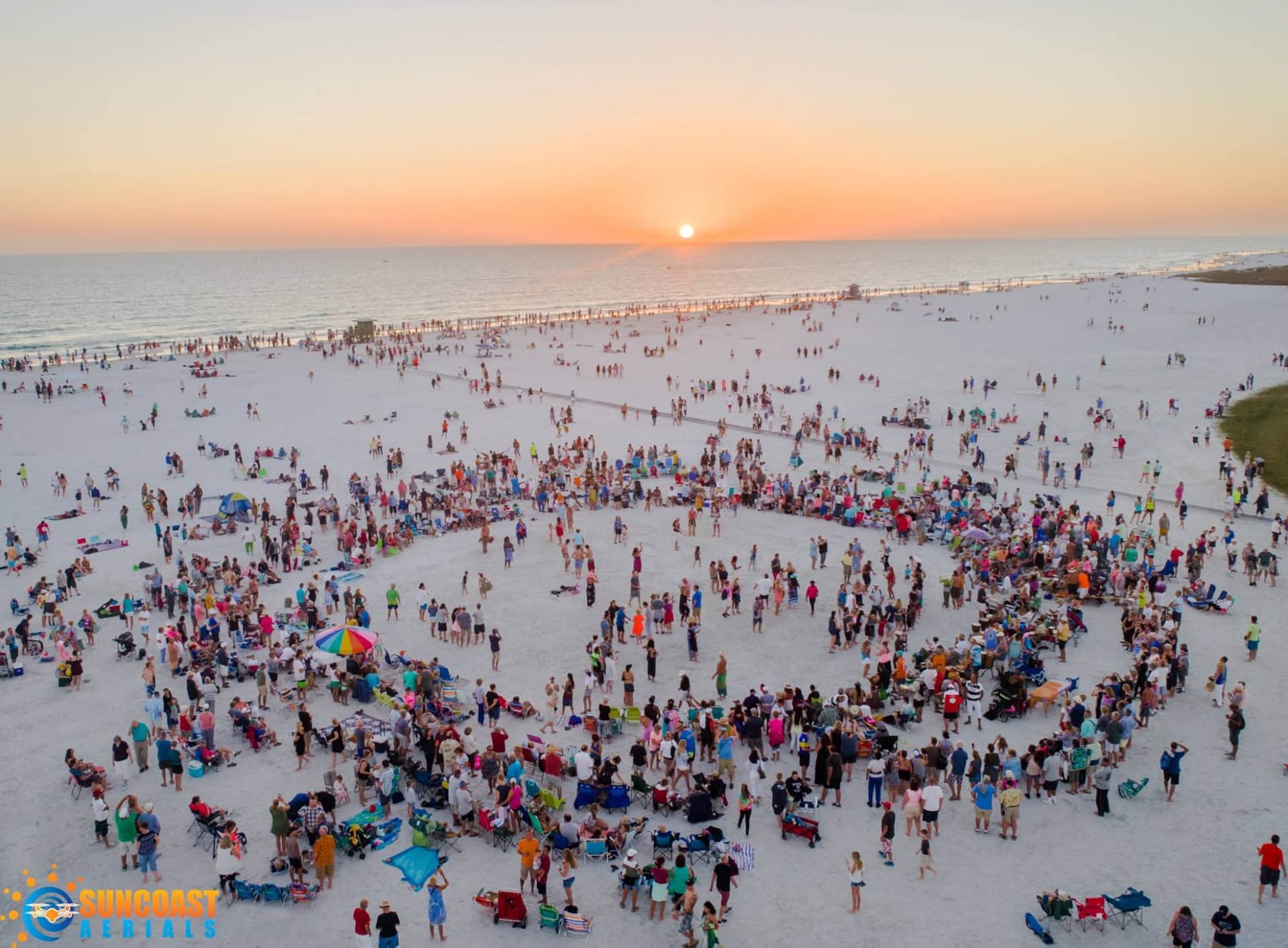 Siesta Key Sunset Drum Circle