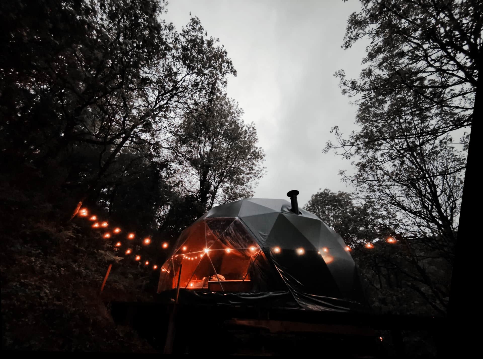 Le Bois Enchanté, dôme in het bos