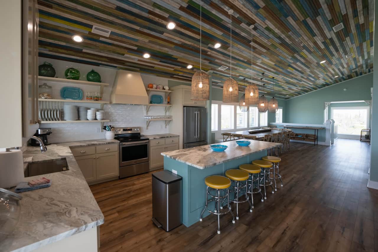 Kitchen and Living Room