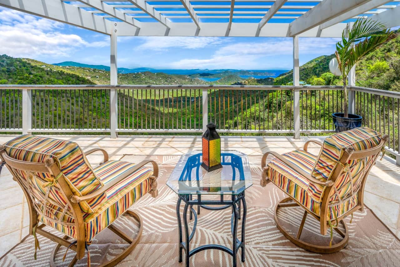 View from the deck