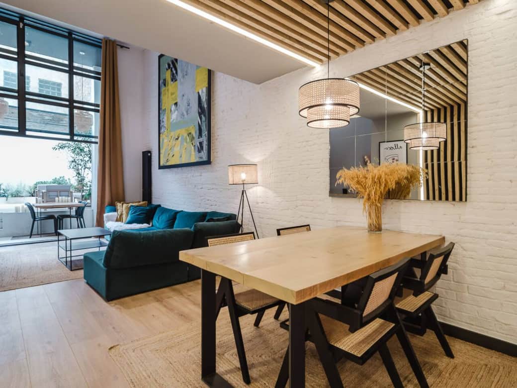 Dining Table & Living Room
