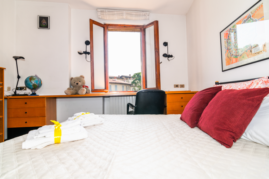 Camera da letto con cuscini Camera da letto con cuscini