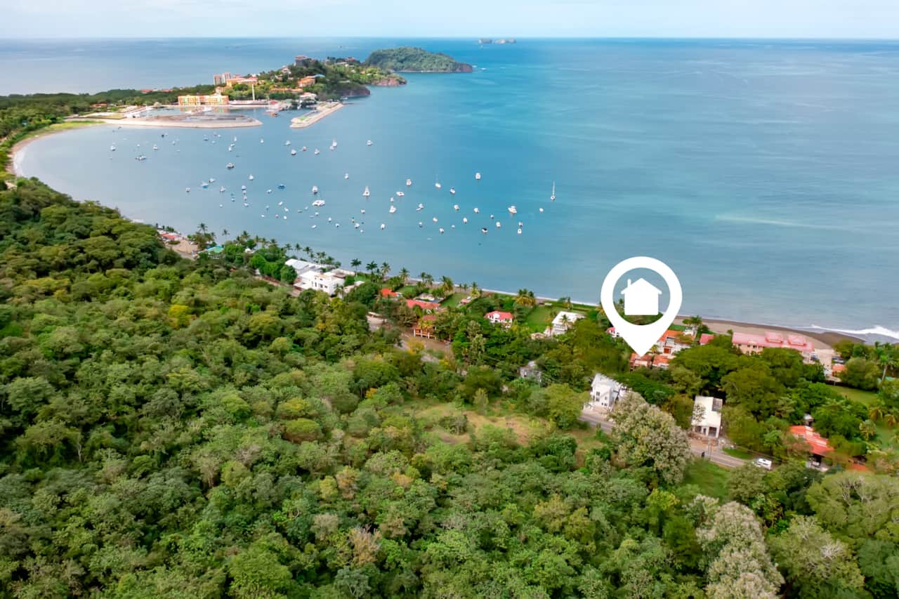 Casa Marina Bahia Location Aerial