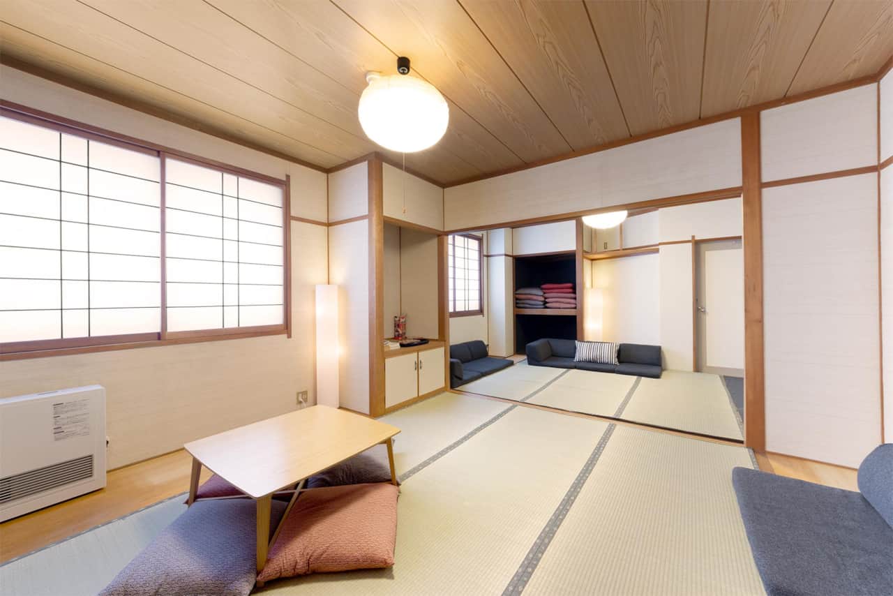 Nozawa Peaks guest living room