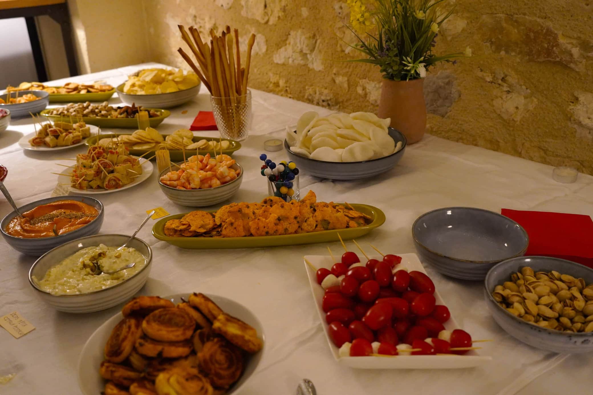 Buffet apéritif