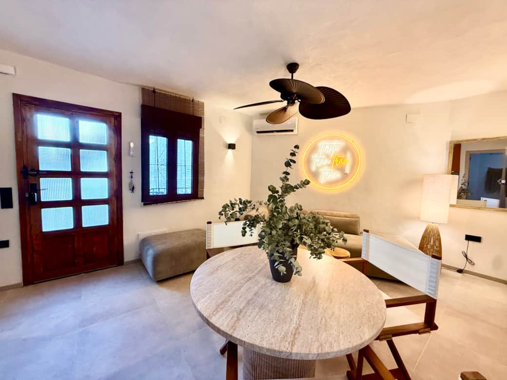 Salón de ensueño del apartamento de Zahara