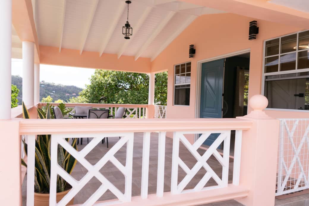 Scenic balconies and terraces