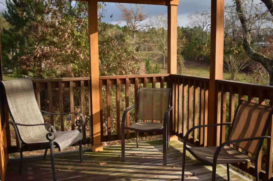 Porch with Chairs Porch with Chairs
