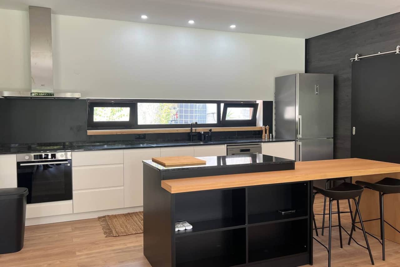 Fully equipped modern kitchen at chestnuthill-geres villa