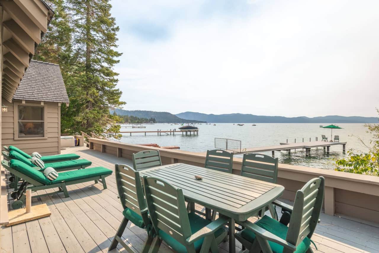 Located on the water's edge in Tahoe Vista.  