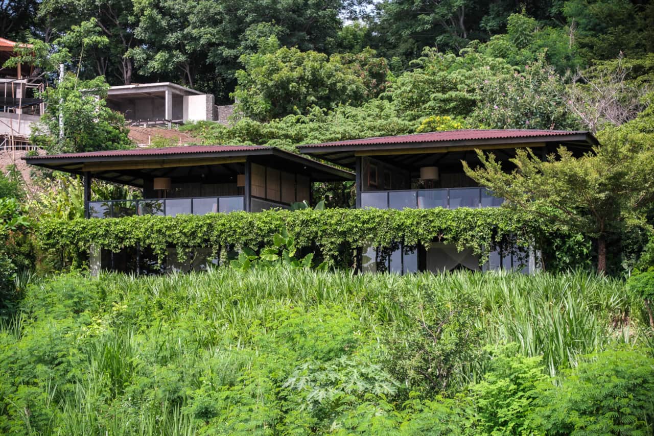 Villa Baja Barat on the right