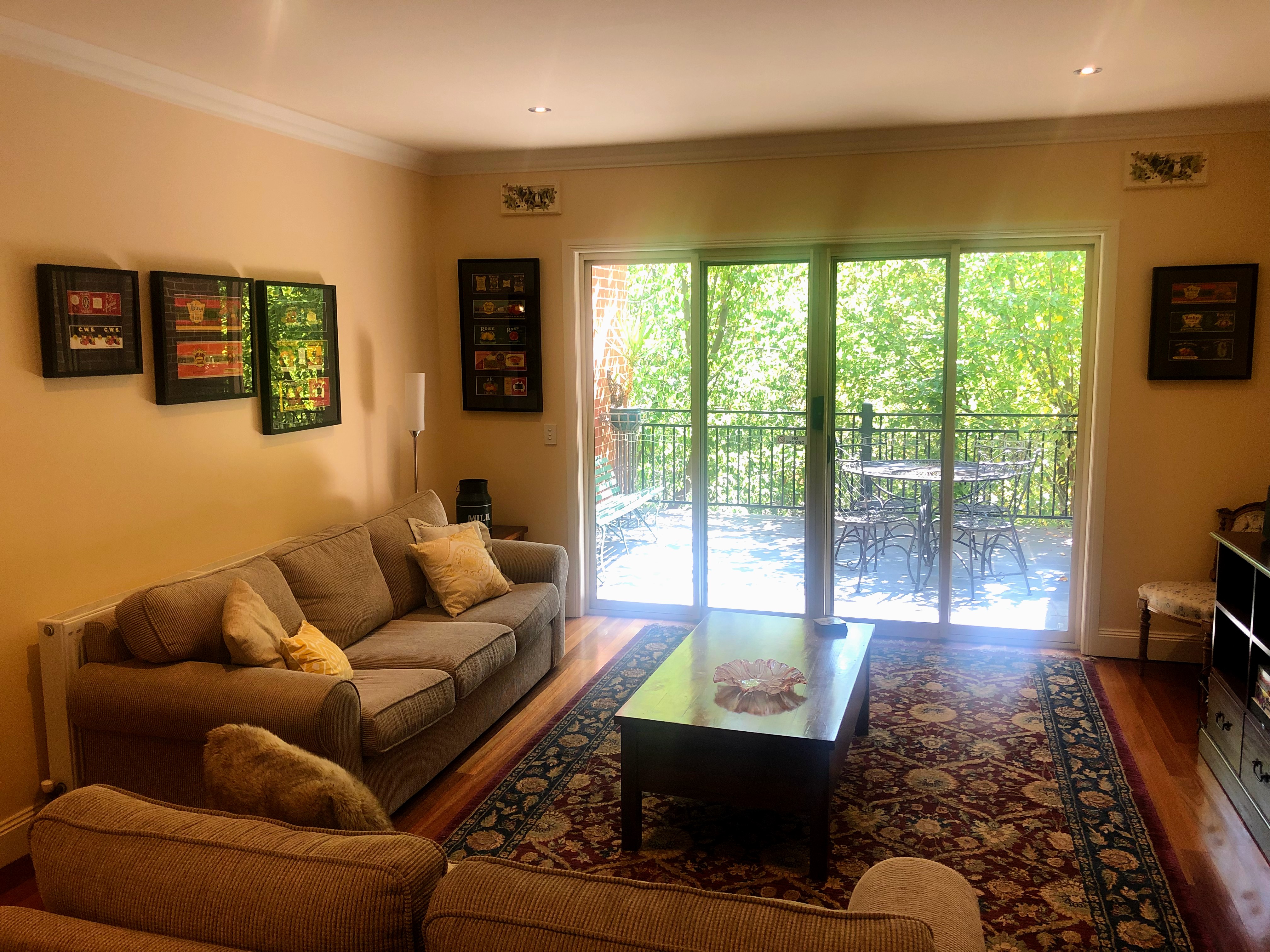 Picturesque View from the Lounge to the Garden