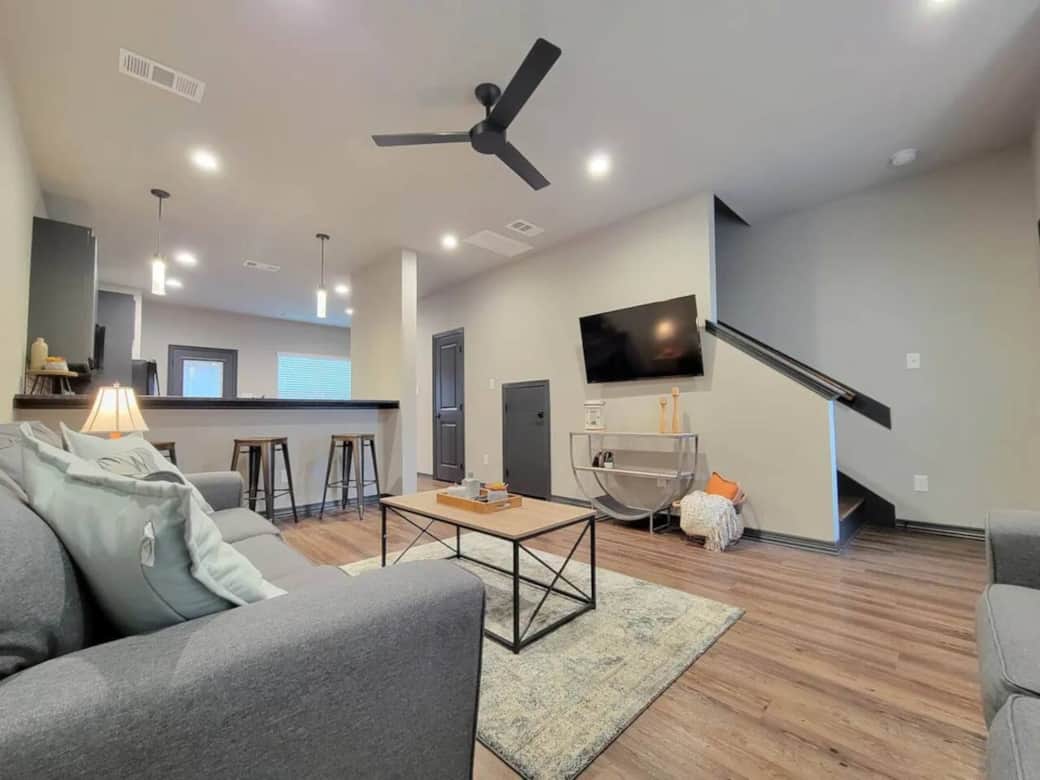 Bedrooms located upstairs