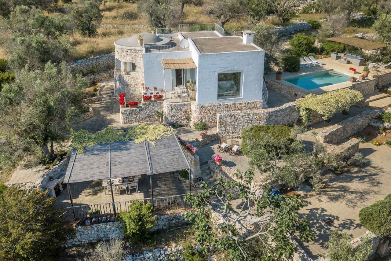 Hausansicht Trullo La Contessina 