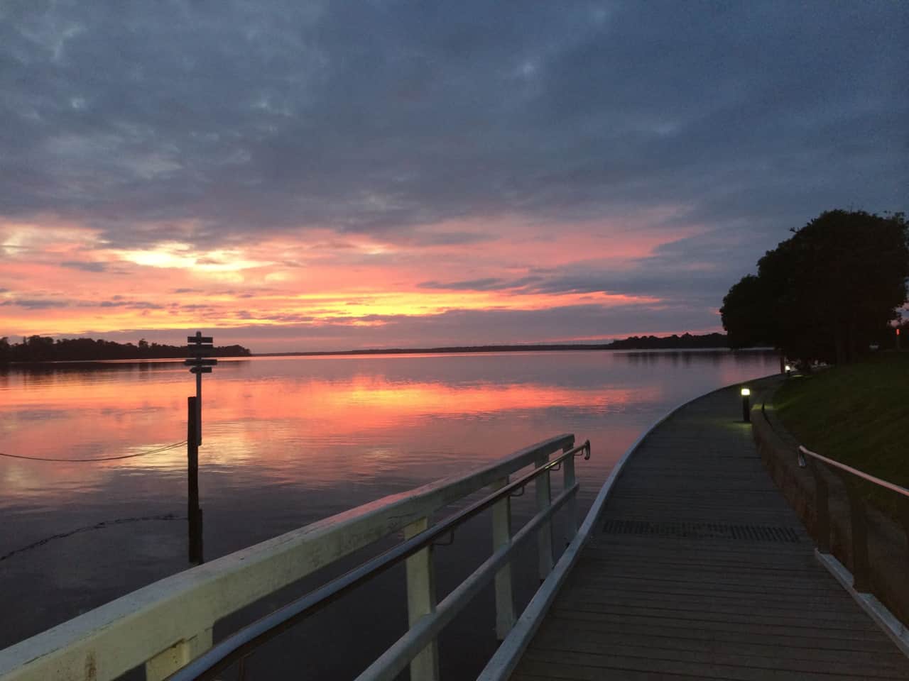 Metung Boardwalk Sunrise