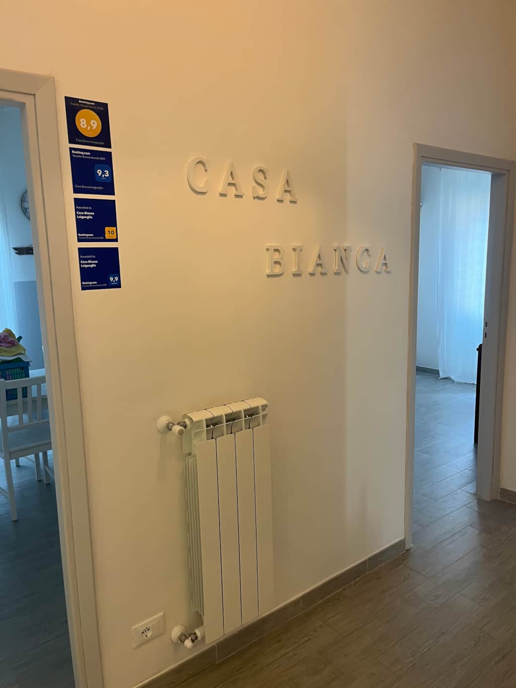 Casa Bianca Laigueglia ingresso