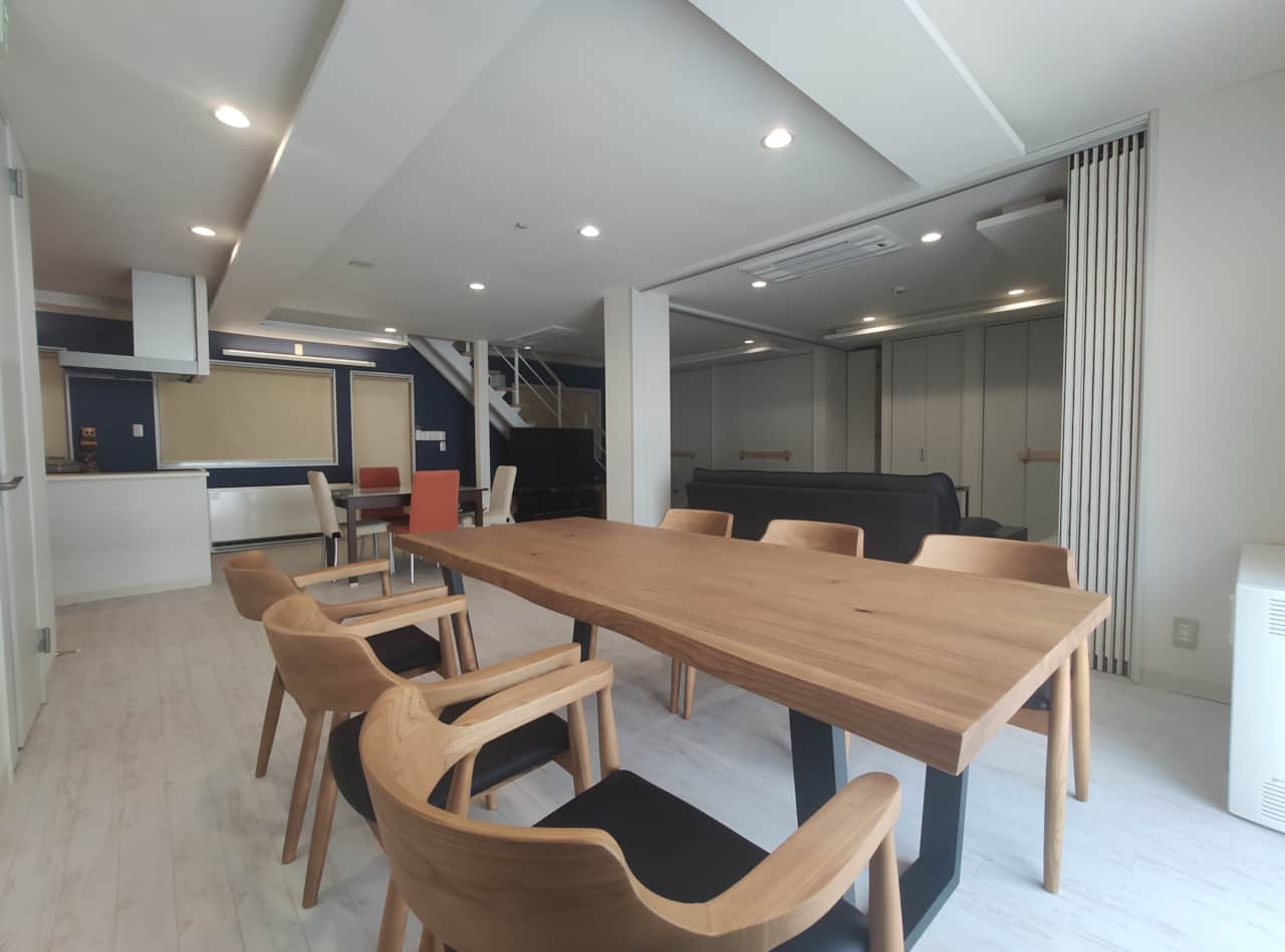 Dining - Kitchen - Living area