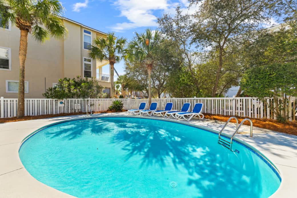 A Perfect Summer Pool and Seating Area A Perfect Summer Pool and Seating Area