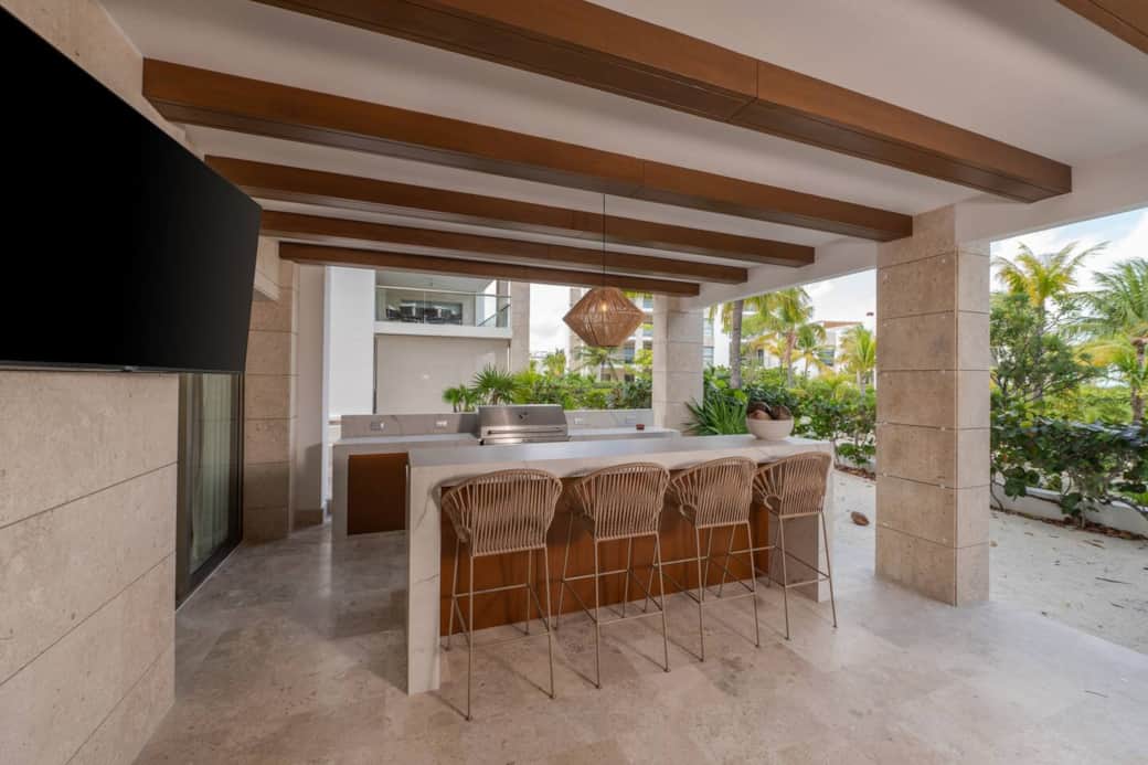 Terrace/ private grill