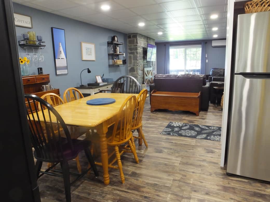 Dining Area and Living Room