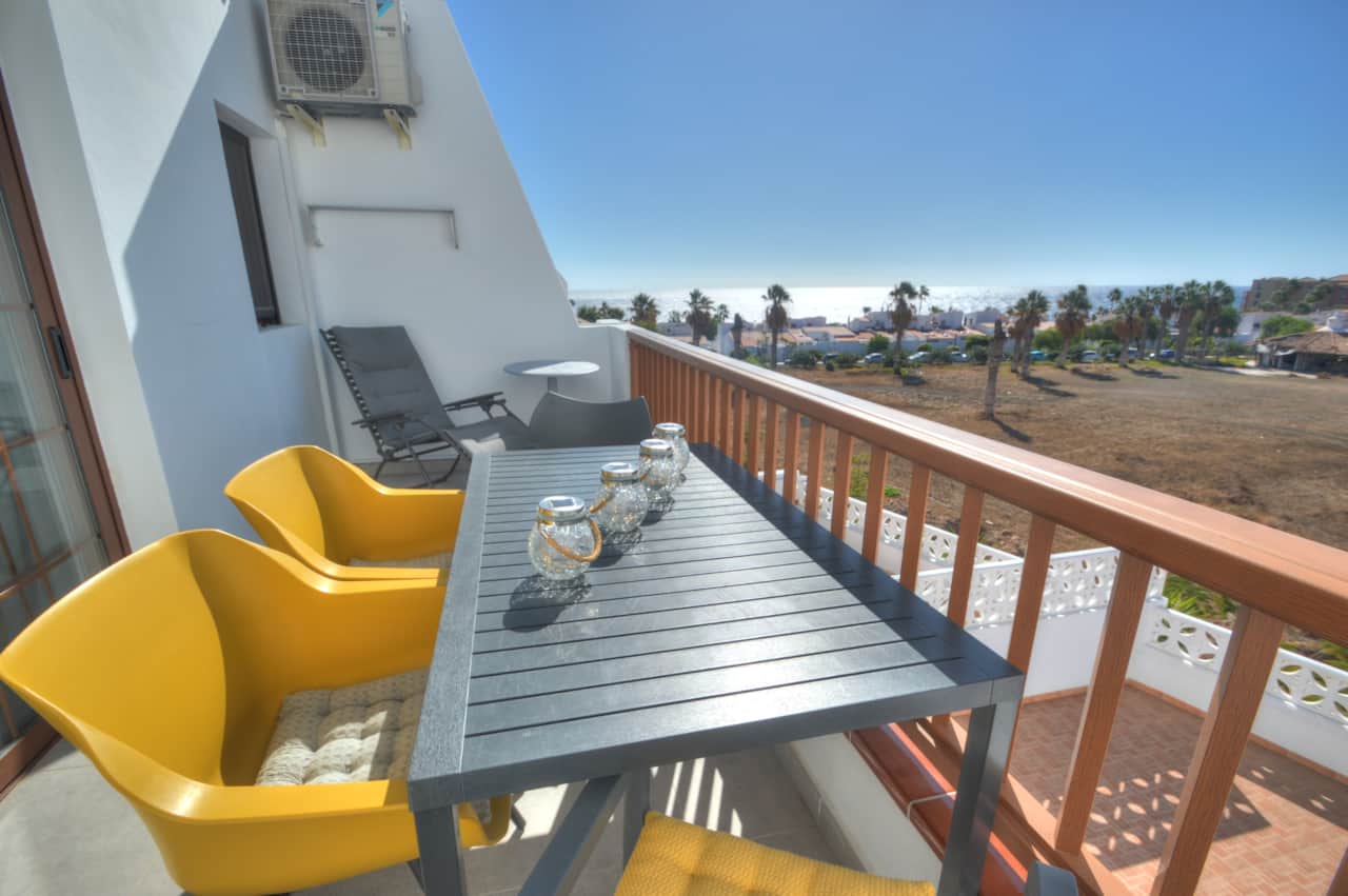 Vista dal balcone