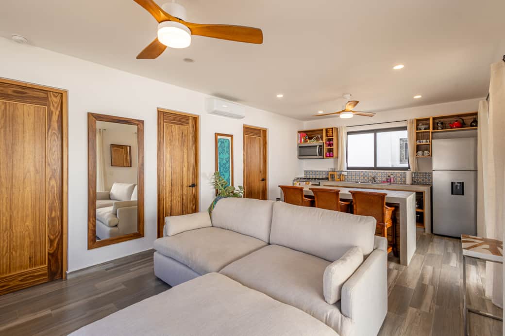 Living Room and Kitchen