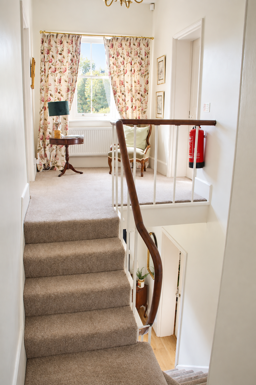 Main stairs