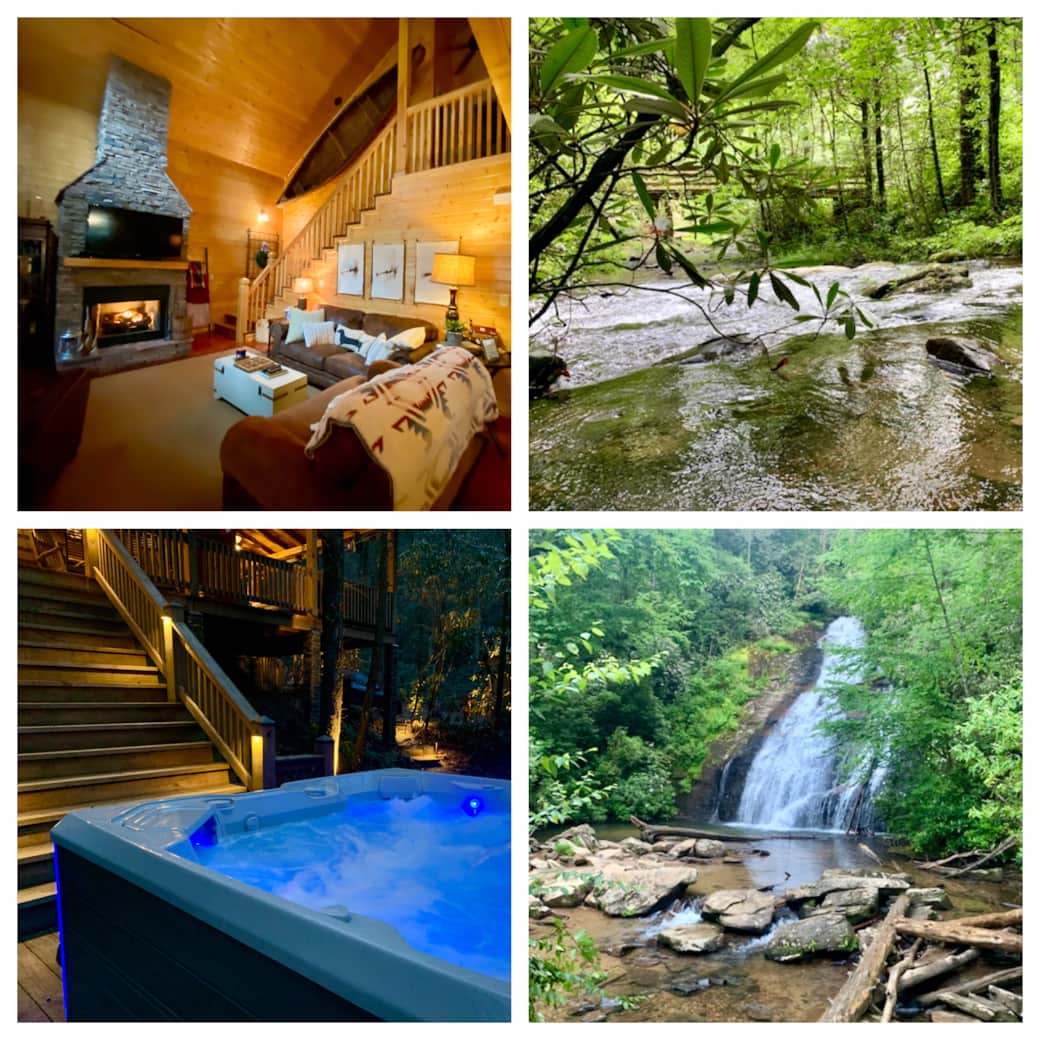 Beautiful Creekside Cabin in the Cohutta Natl Forrest close to hiking, biking, waterfalls Beautiful Creekside Cabin in the Cohutta Natl Forrest close to hiking, biking, waterfalls