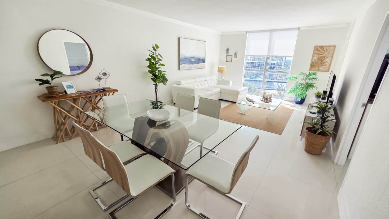 Comedor y sala de estar