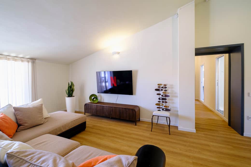 Modern Living Room Netflix Sardinia