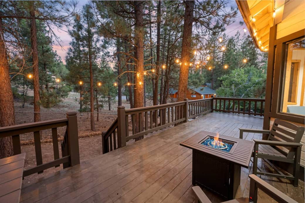 nice fire pit, relax view, enjoy