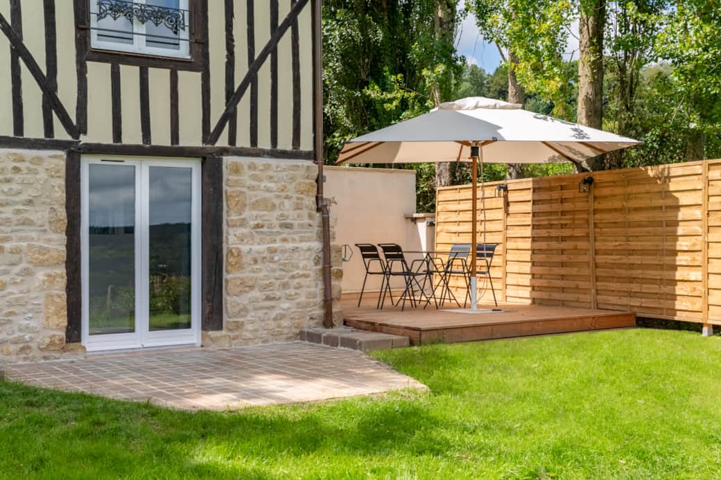 La terrasse privative