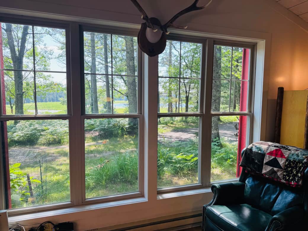 Living room view to the front of the house