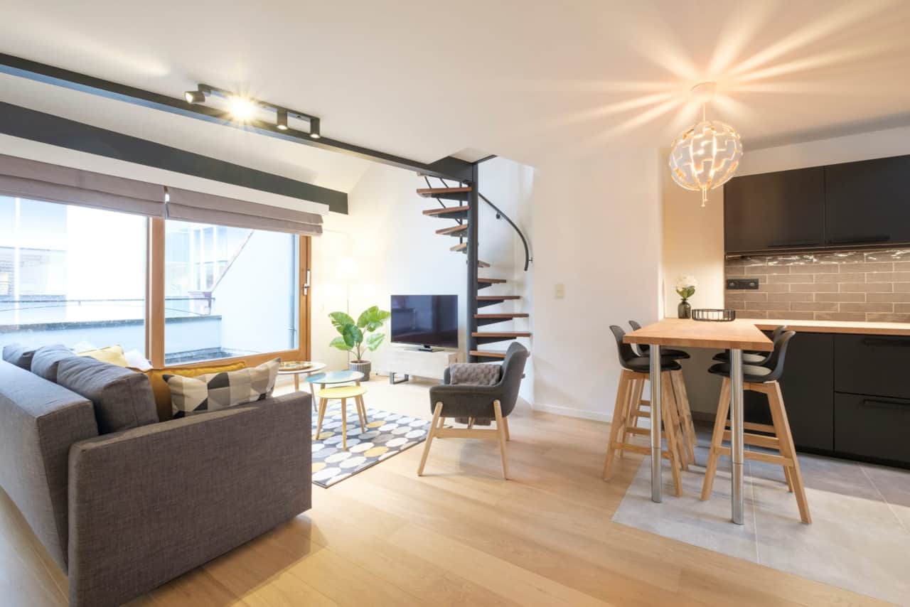 Living area / Kitchen