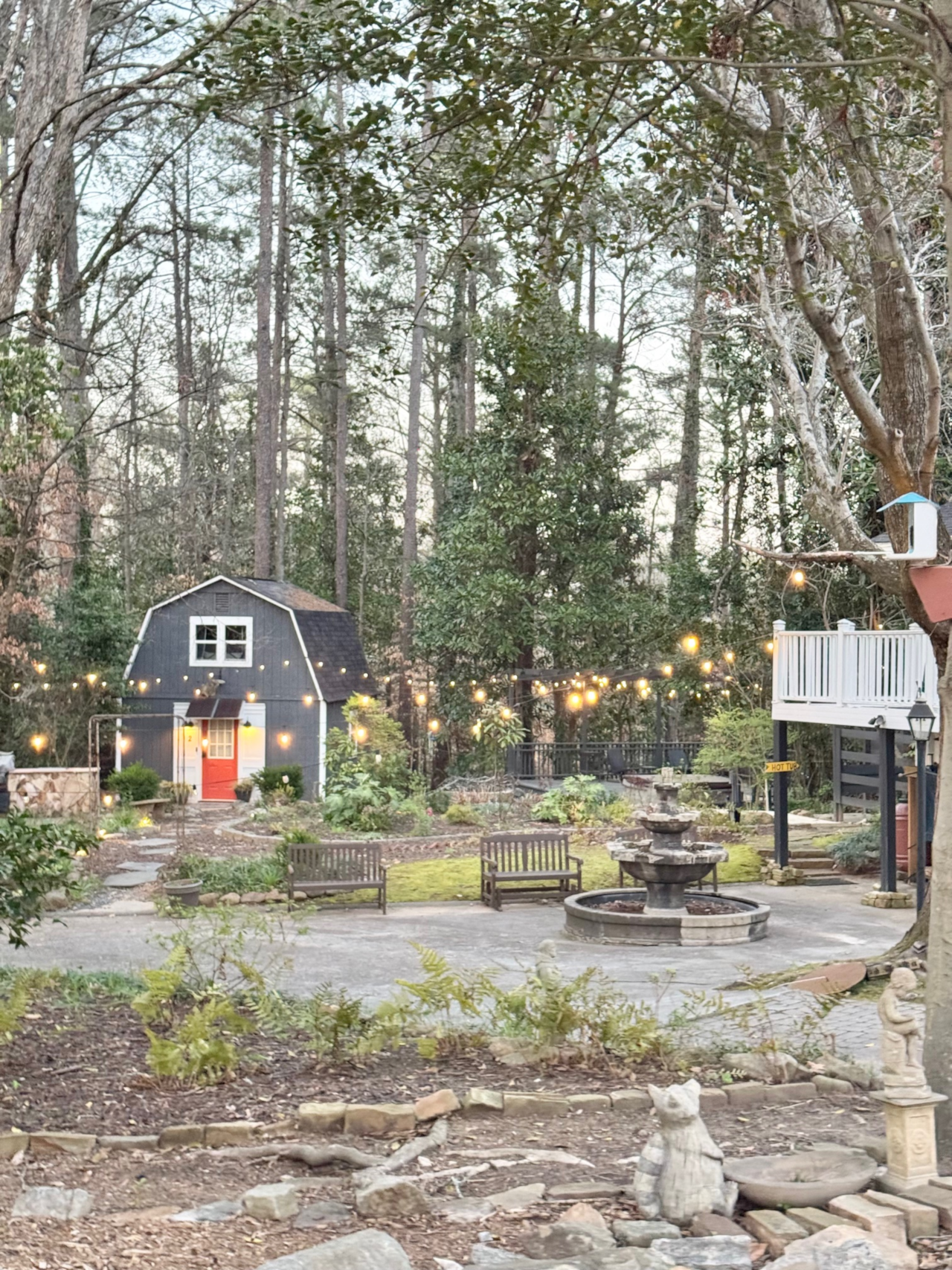 Walking Garden Area