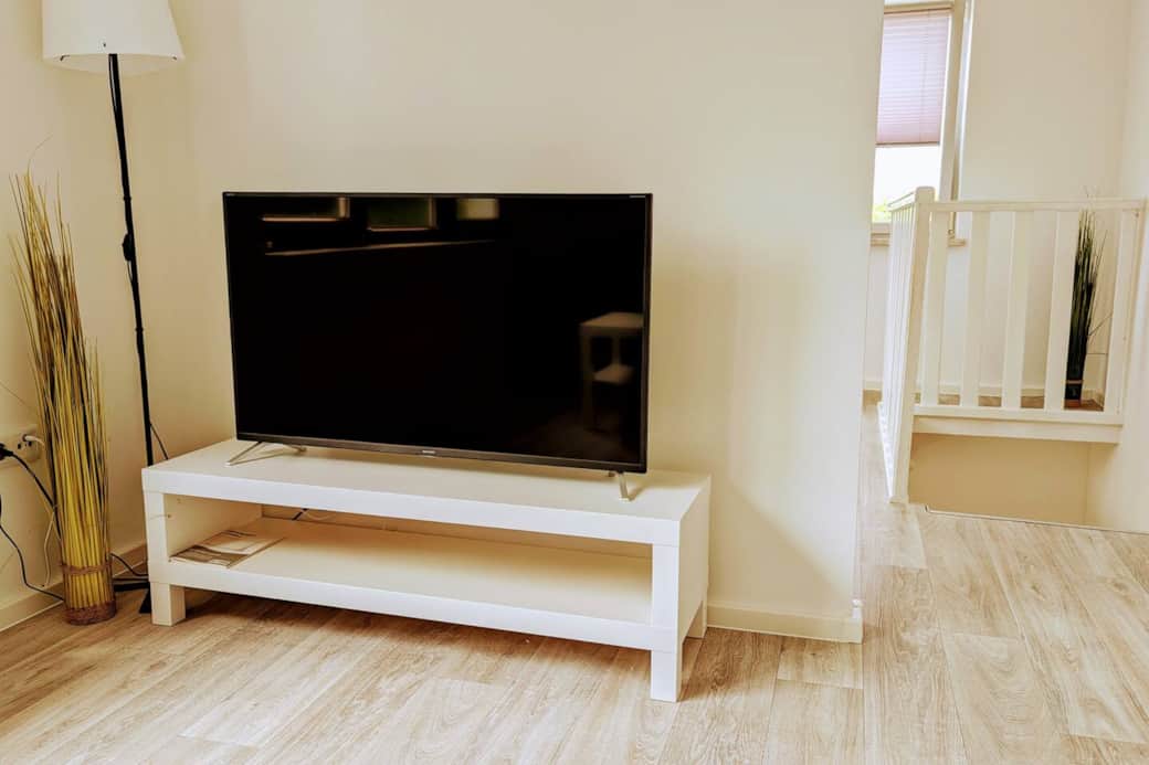 Wohnzimmer mit TV - Netflix Zugang inklusive