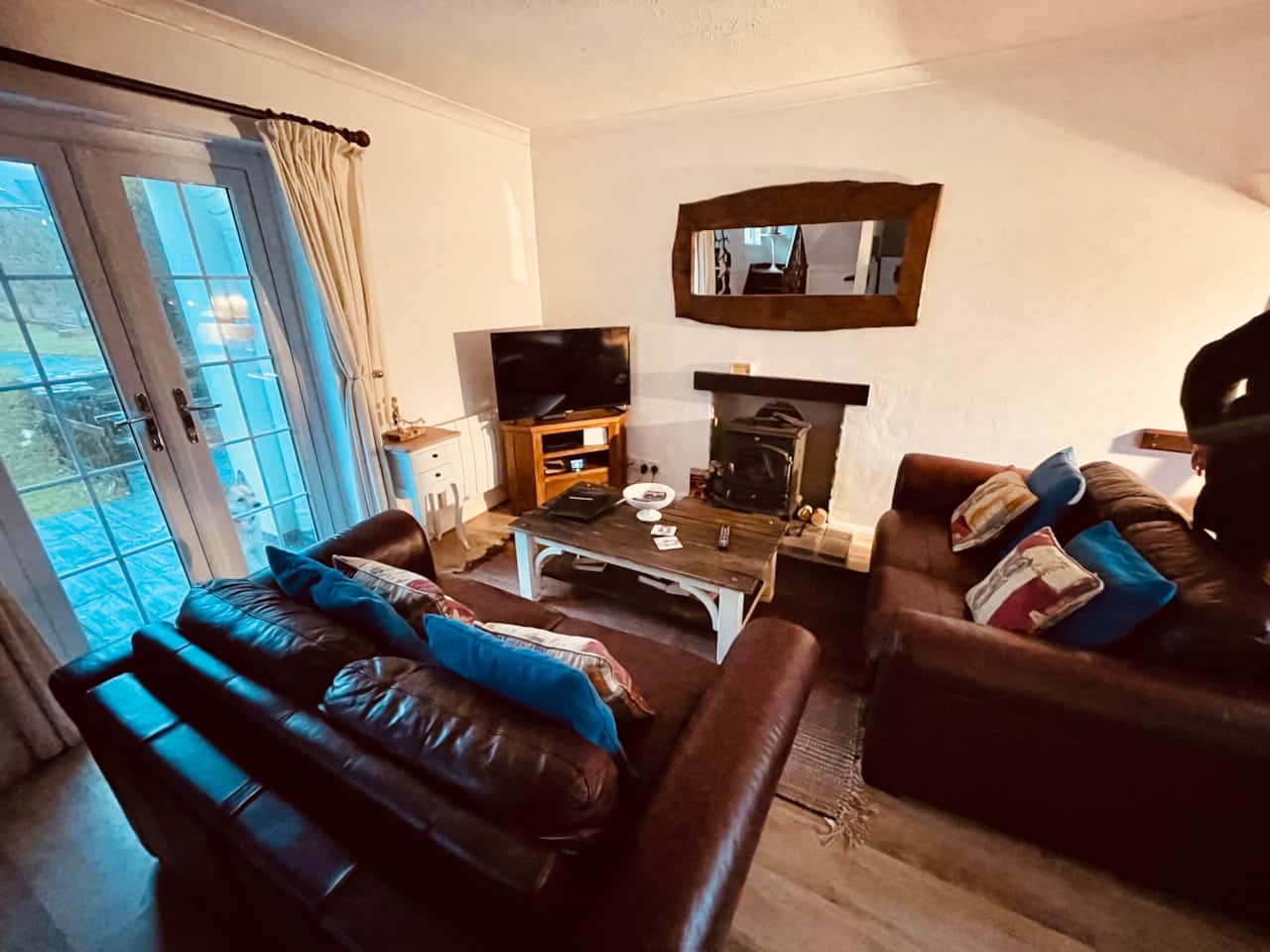 Lounge with Log Burner