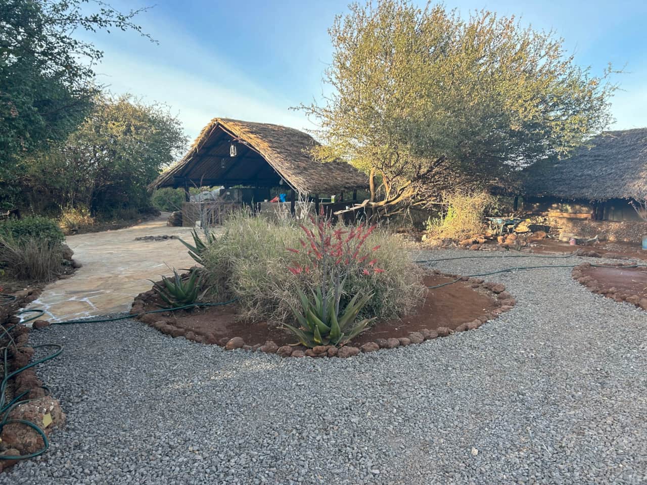 Lower camp kitchen